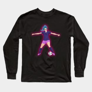 Women Football Long Sleeve T-Shirt